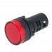 Ενδεικτική Λυχνία LED Φ22 Πόρτα Πίνακα Κόκκινη 230V AD56-22-R-230